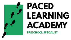Paced Learning Academy logo, offering phonics and reading classes in Singapore