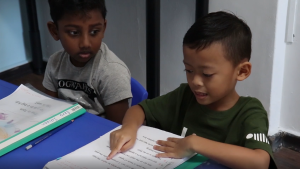 Phonics classes for early readers, offering a structured learning environment
