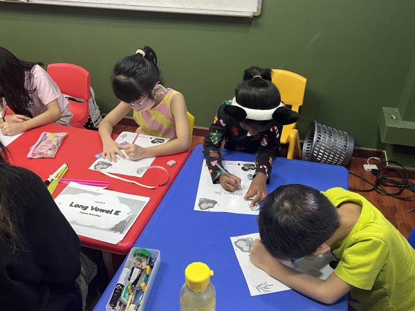Reading class in session