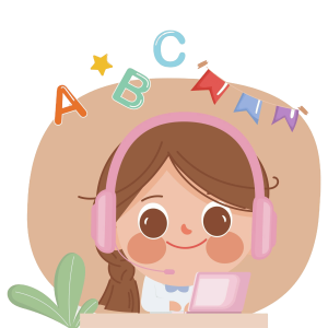 Stay-at-home kids learning phonics through online classes, making learning easy