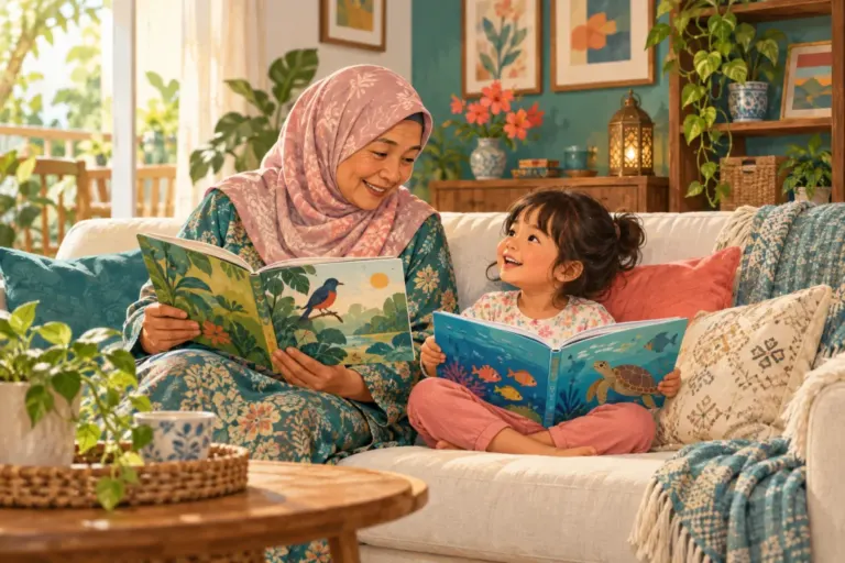 Reading in a Multilingual Singapore Home